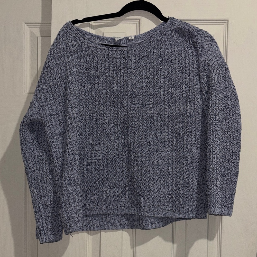 GAP Women's Heathered Gray Sweater